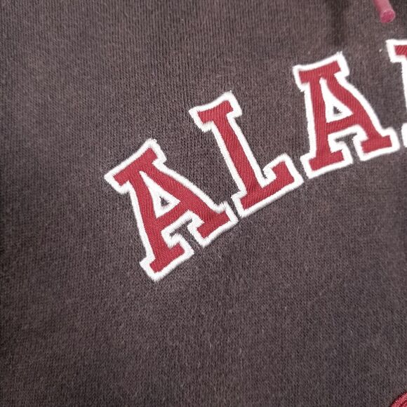 Alabama Crimson Tide Hoodie Men's Medium Colosseum Sweatshirt Gray NCAA - Picture 6 of 14